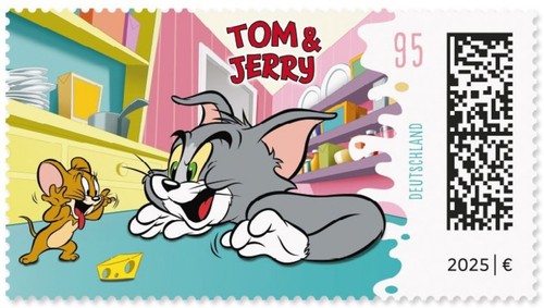 Francobollo tom jerry - &,